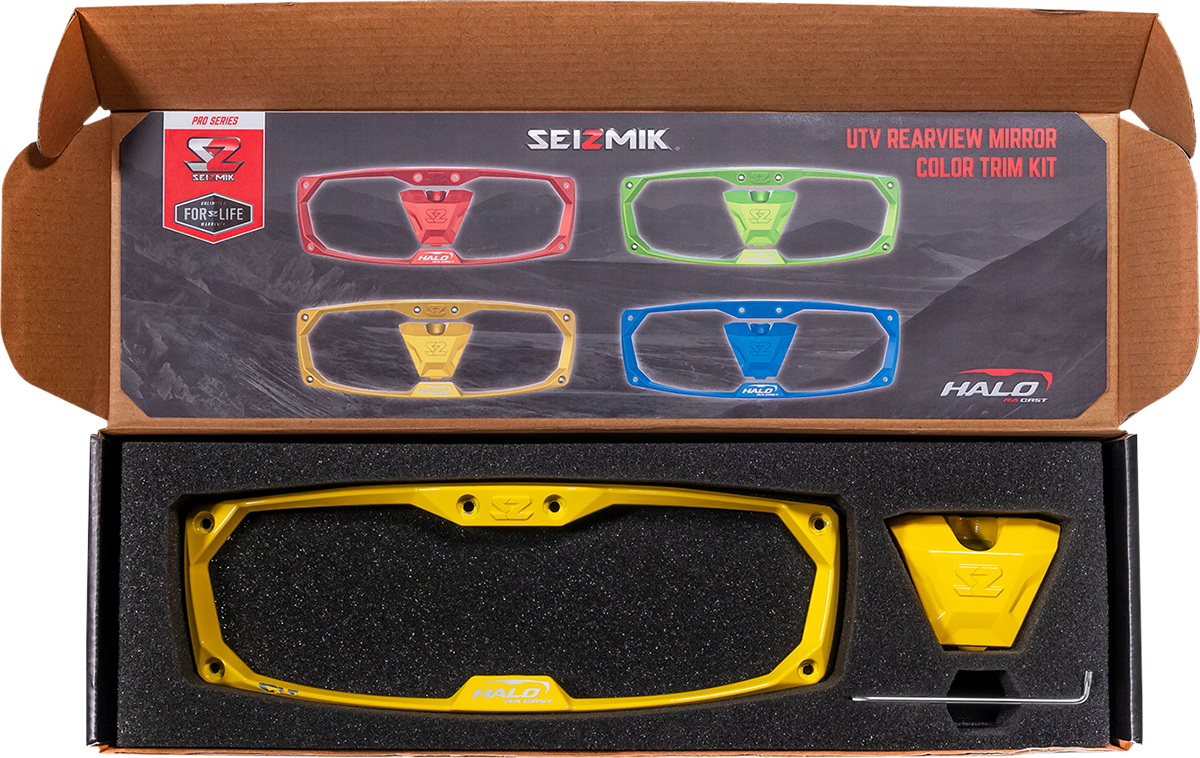 Seizmik Halo-RA Series Cast Aluminum Rearview Trim Kit