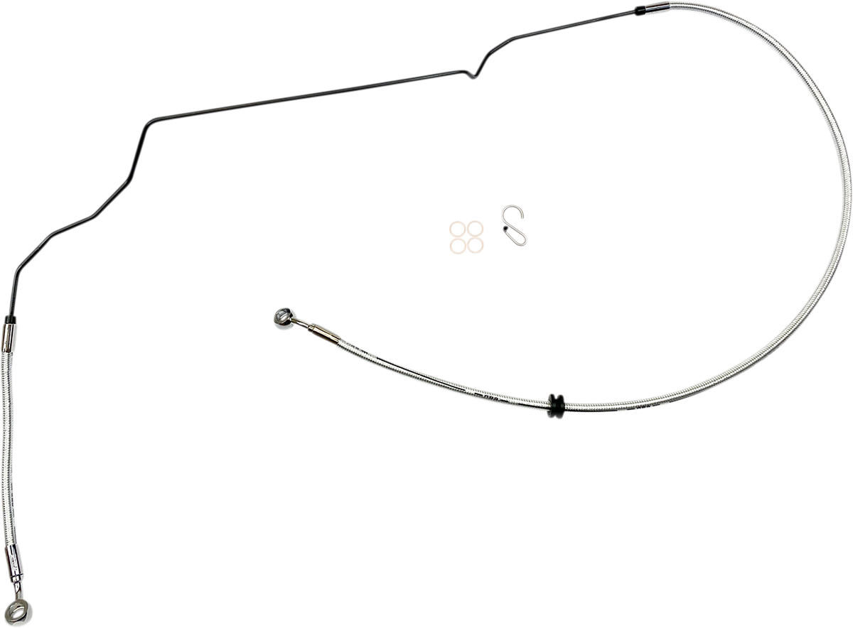 Magnum Shielding Braided Front Brake Line