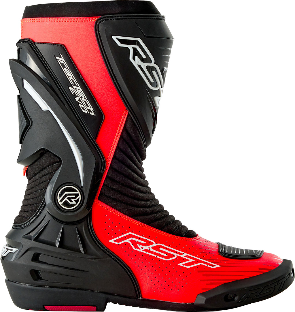 RST Tractech EVO D3O Boot Black/FLO Red 11 103700F.RED-44