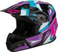 GMAX MX-96 Splinter Helmet Black/purple/blue MD D39611435