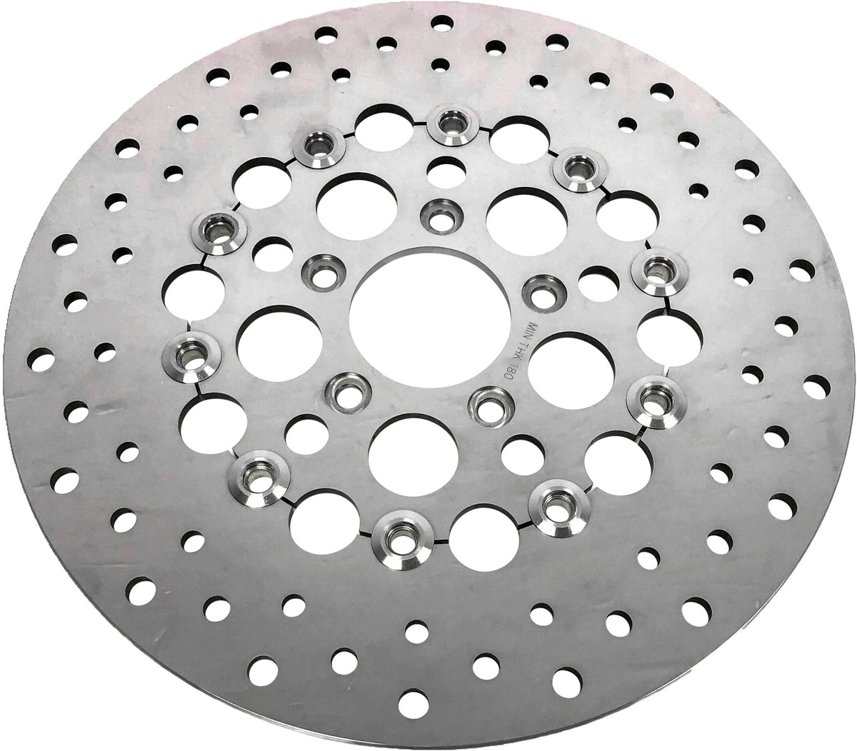 Harddrive Floating Brake Rotor 11.5" REA SS Machined 1.99" ID 96-99 144320 for Harley-Davidson