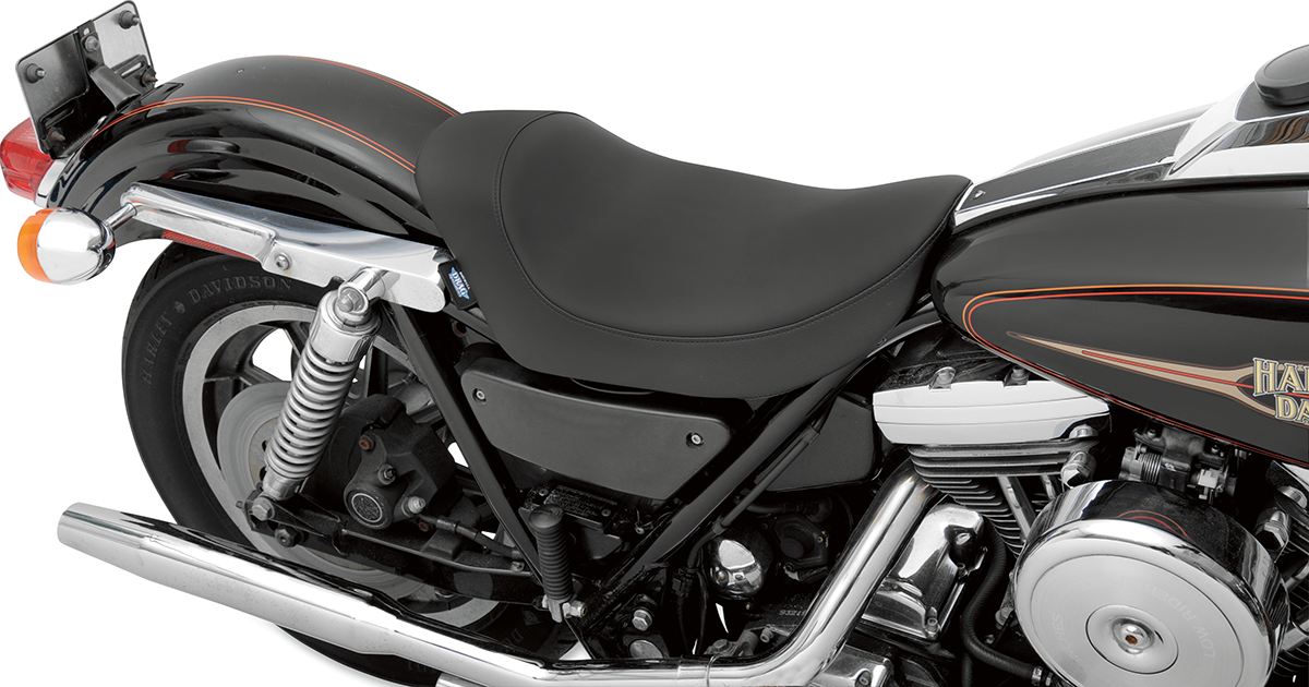 Drag Specialties Seats Backrest Compatible Solo Seat — Smooth