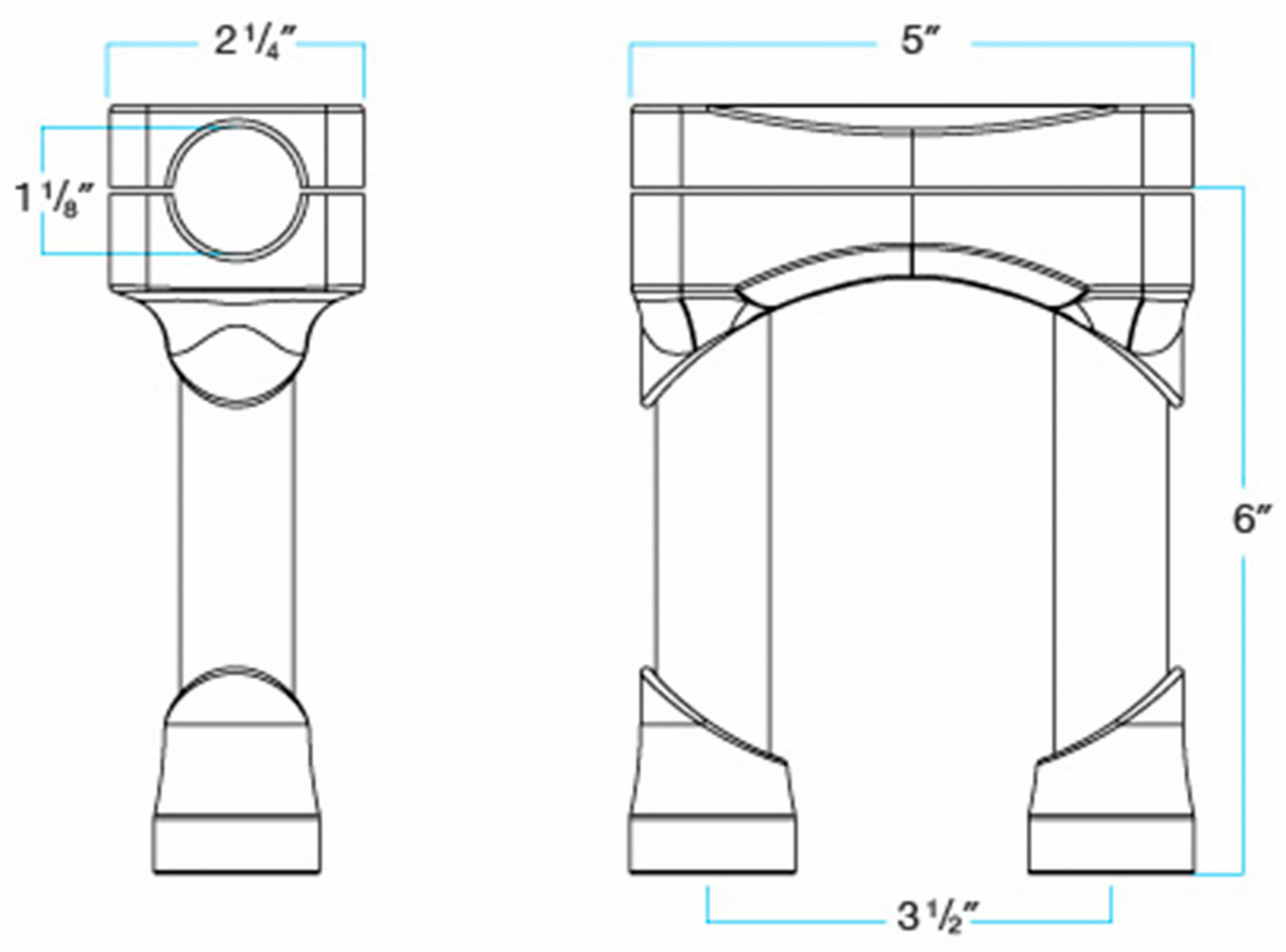 Biltwell Murdock O/S Risers