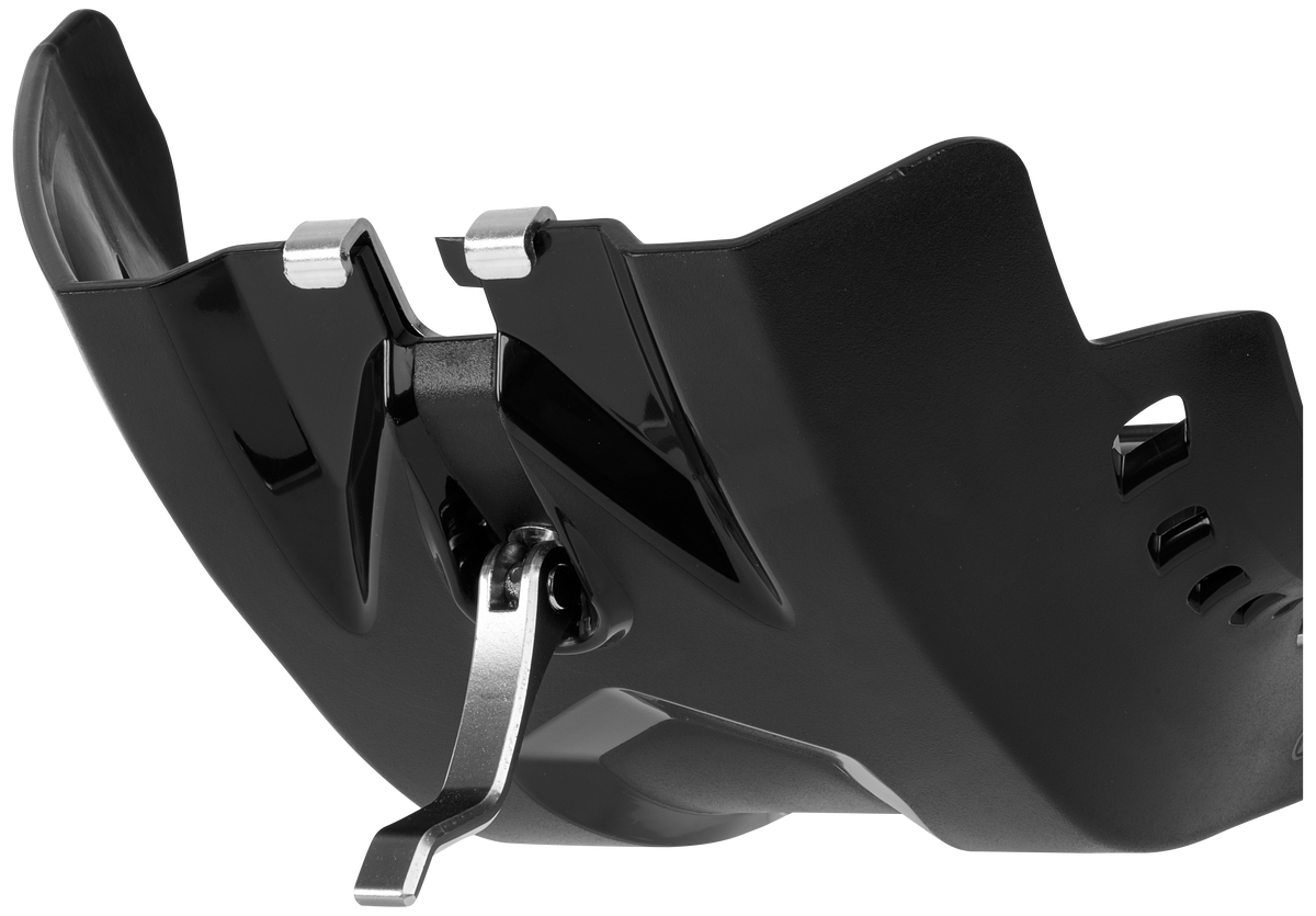 Polisport Fortress Skid Plate Black Husqvarna/KTM 8471700001 for GasGas / Husqvarna / KTM
