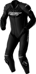 RST Tractech EVO D3O Suit BLK/WHI Leather XL 103634WHI-46