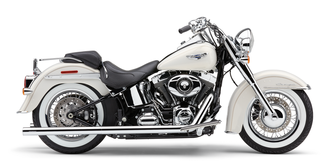 Cobra BAD Hombre True Duals Chrome Softail 07-11 6985 for Harley-Davidson