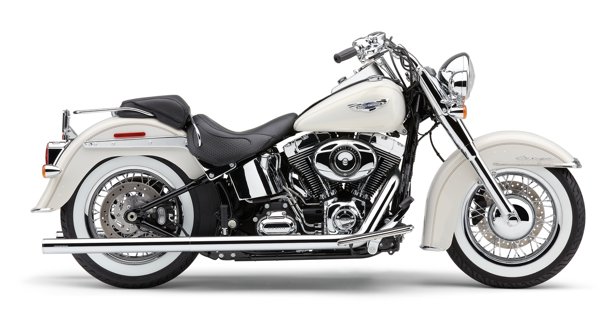 Cobra BAD Hombre True Duals Chrome Softail 07-11 6985 for Harley-Davidson