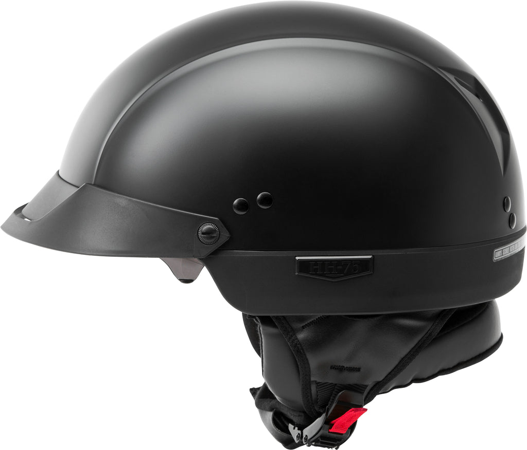 GMAX HH-75 Half Helmet Matte Black SM H1750074