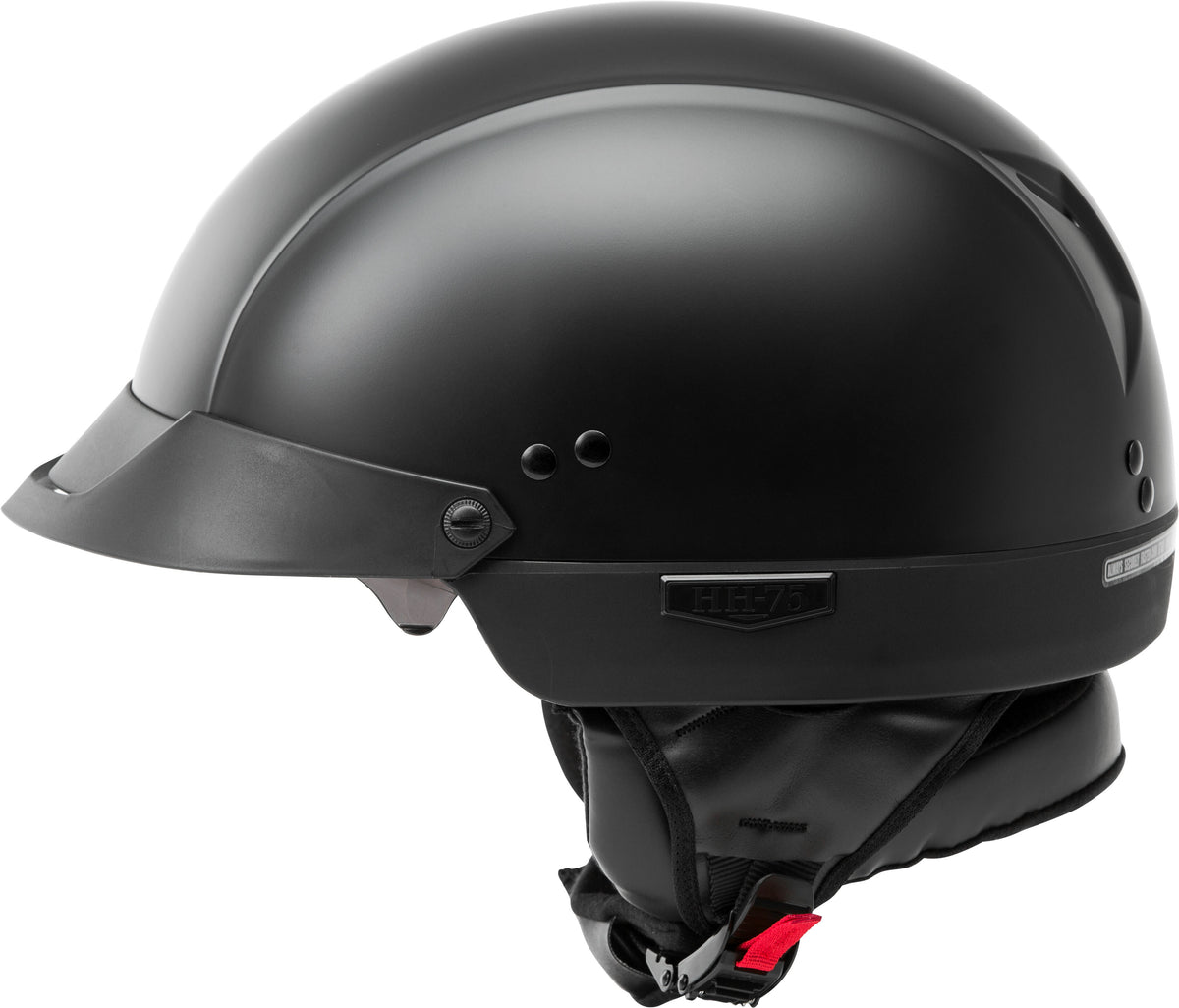 GMAX HH-75 Half Helmet Matte Black SM H1750074