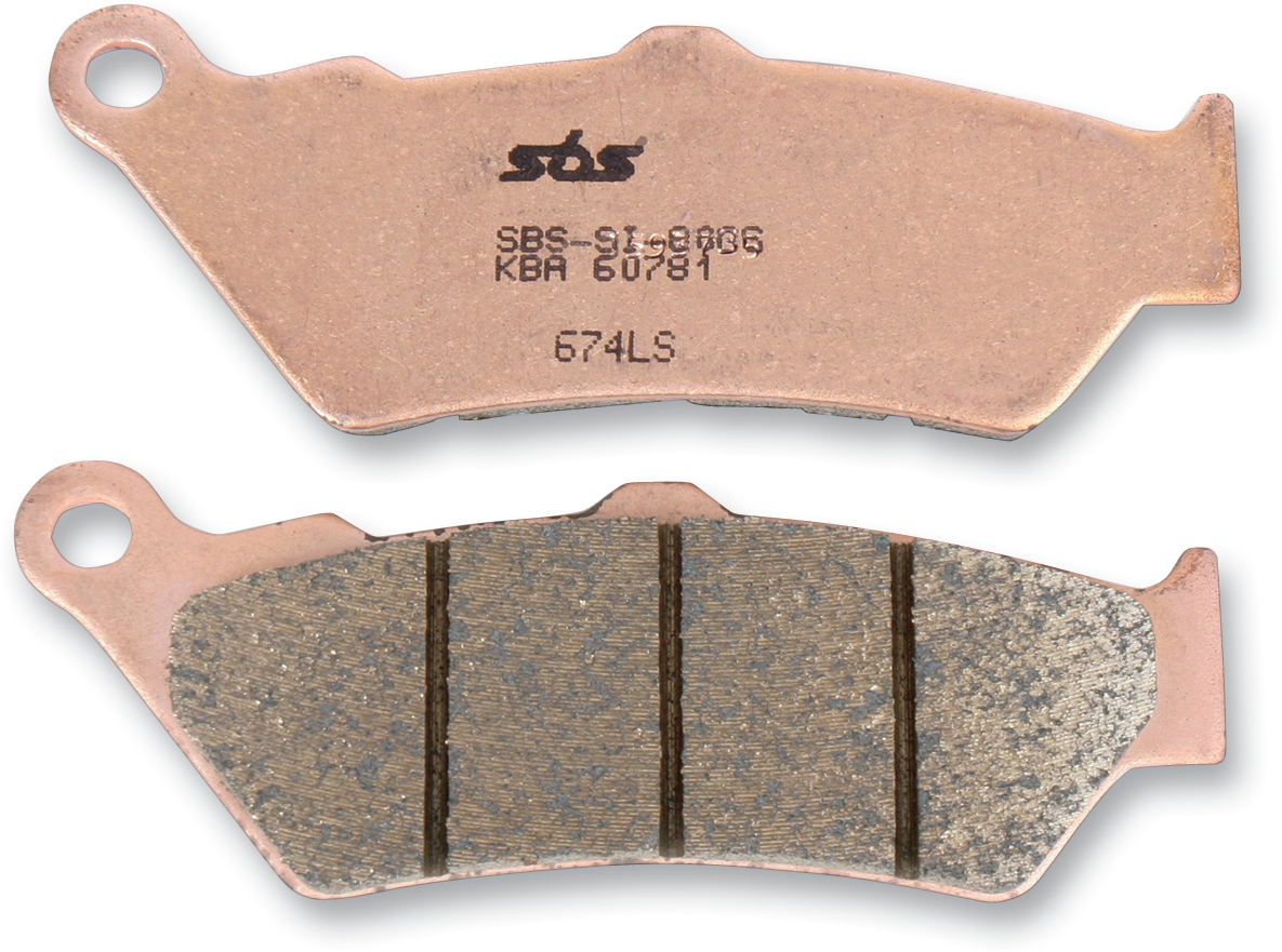 Sbs LS Street Excel Sintered Rear Brake Pads