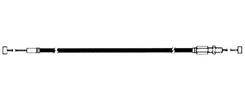 SP1 Throttle Cable S-D 05-140-05 for Ski-Doo Formula MX / Formula MX Z & More