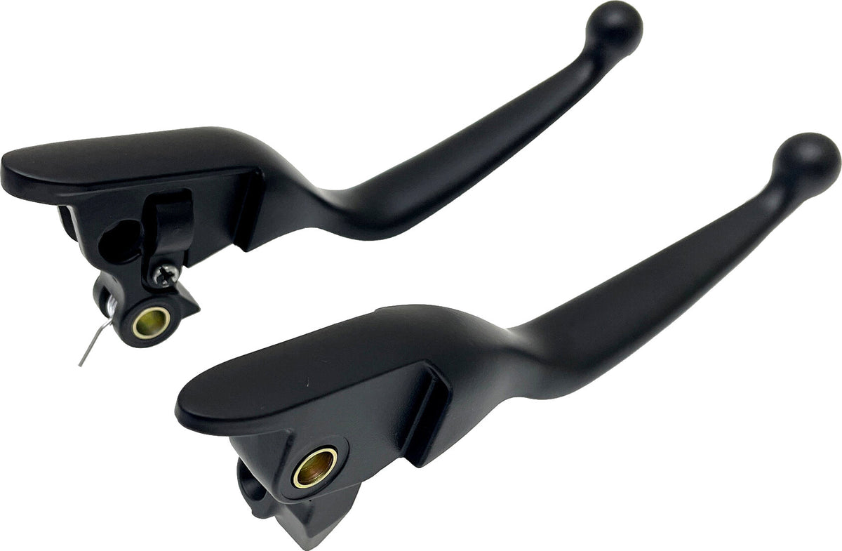 Harddrive Custom Levers for Harley-Davidson FLH Electra Glide / Harley-Davidson FLHC Softail Heritage Classic & More
