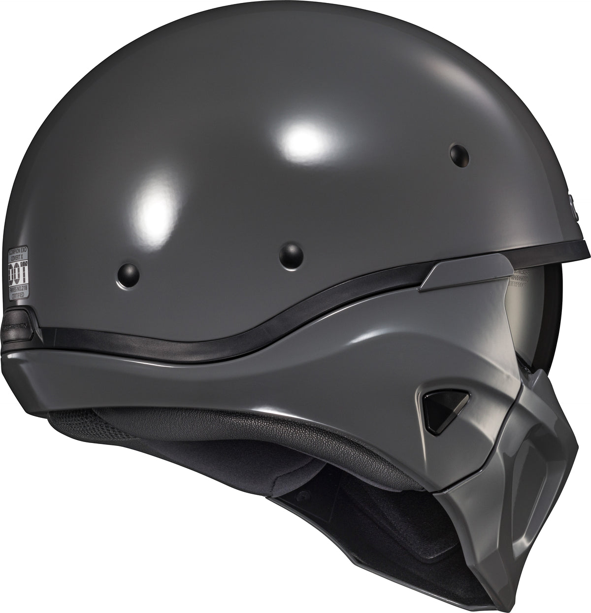 Scorpion EXO Covert X Open-Face Helmet Cement Grey XL COX-1546