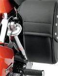 Saddlemen Drifter Teardrop Saddlebags with Shock Cutaway
