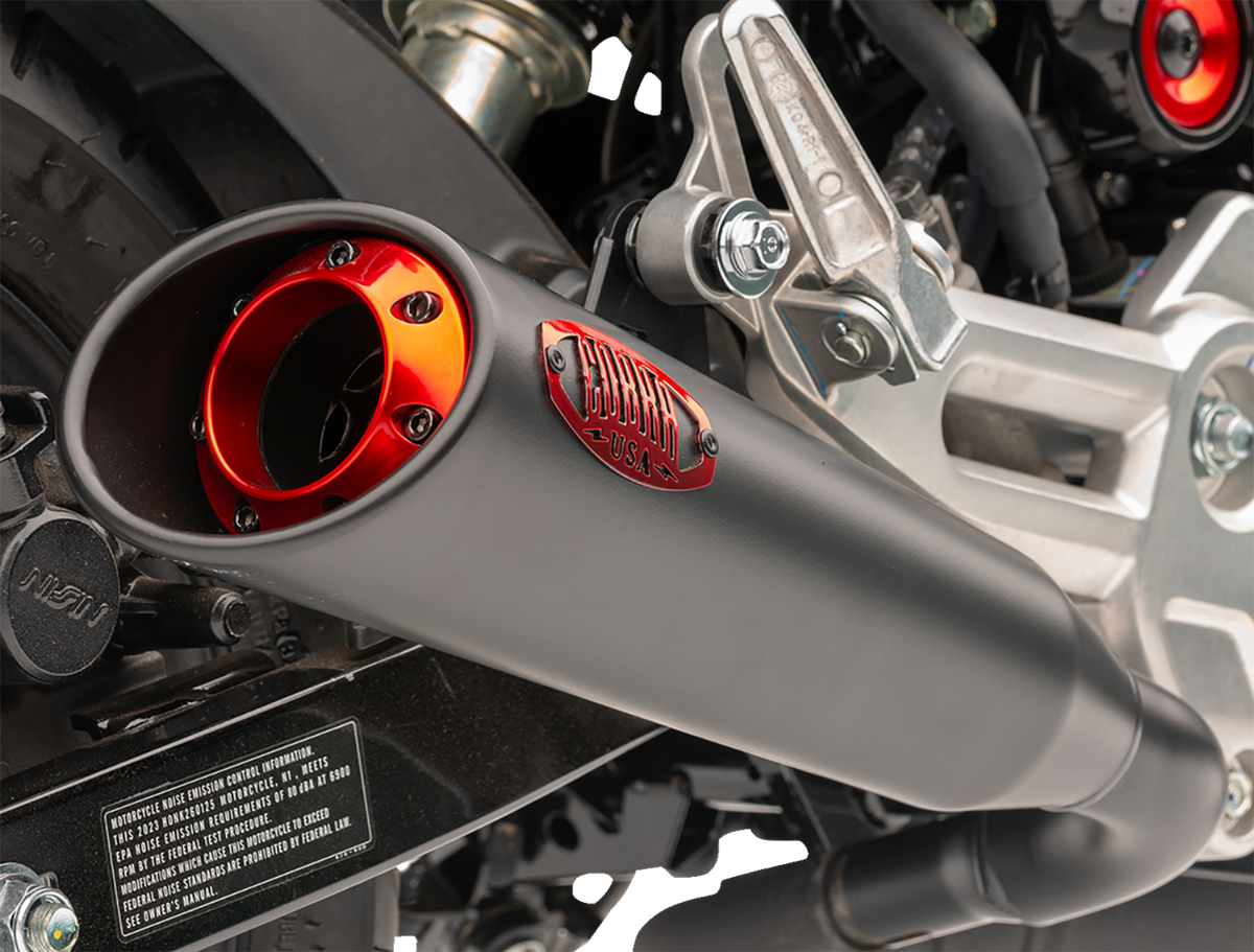Cobra Red Tip Slip-On Muffler