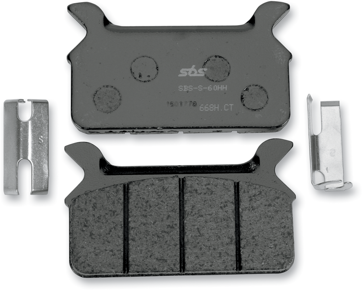 Sbs HCT Street Carbon Tech Organic Harley/Buell Brake Pads