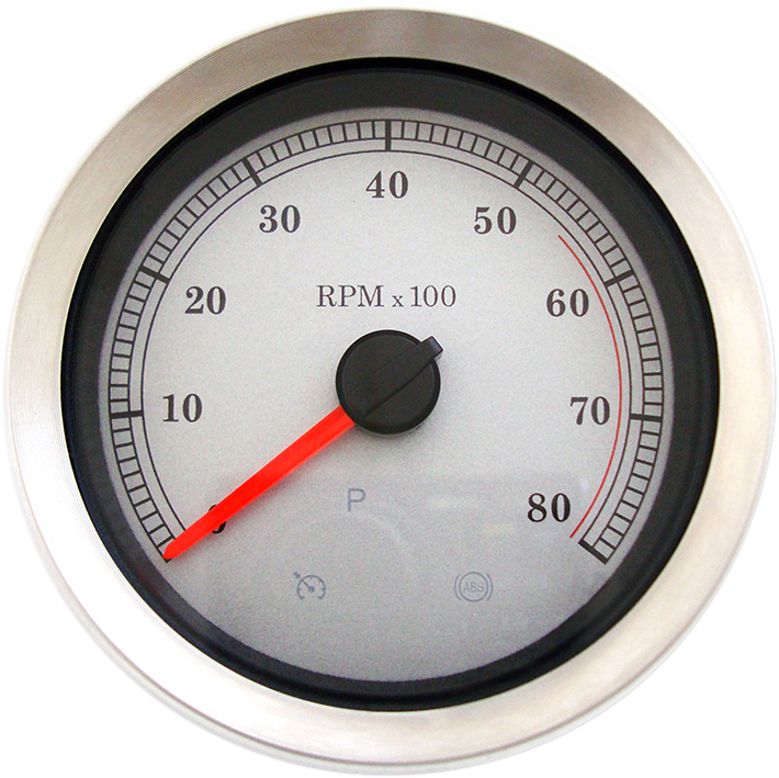 Drag Specialties 4" Electronic Tachometer