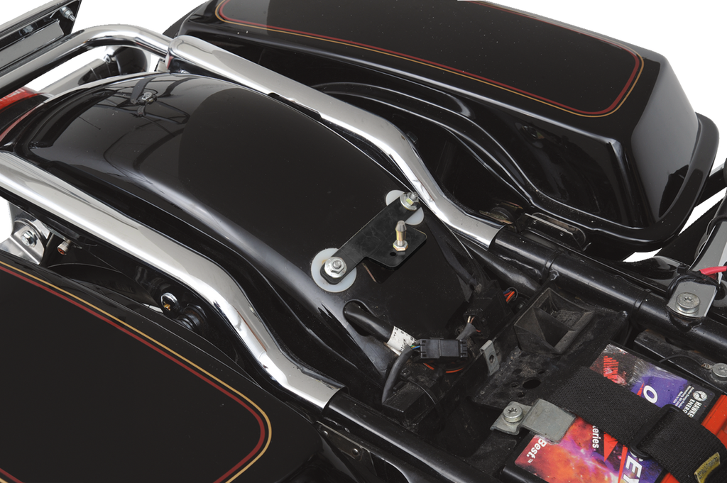 Drag Specialties Seats Backrest Compatible Solo Seat — Smooth