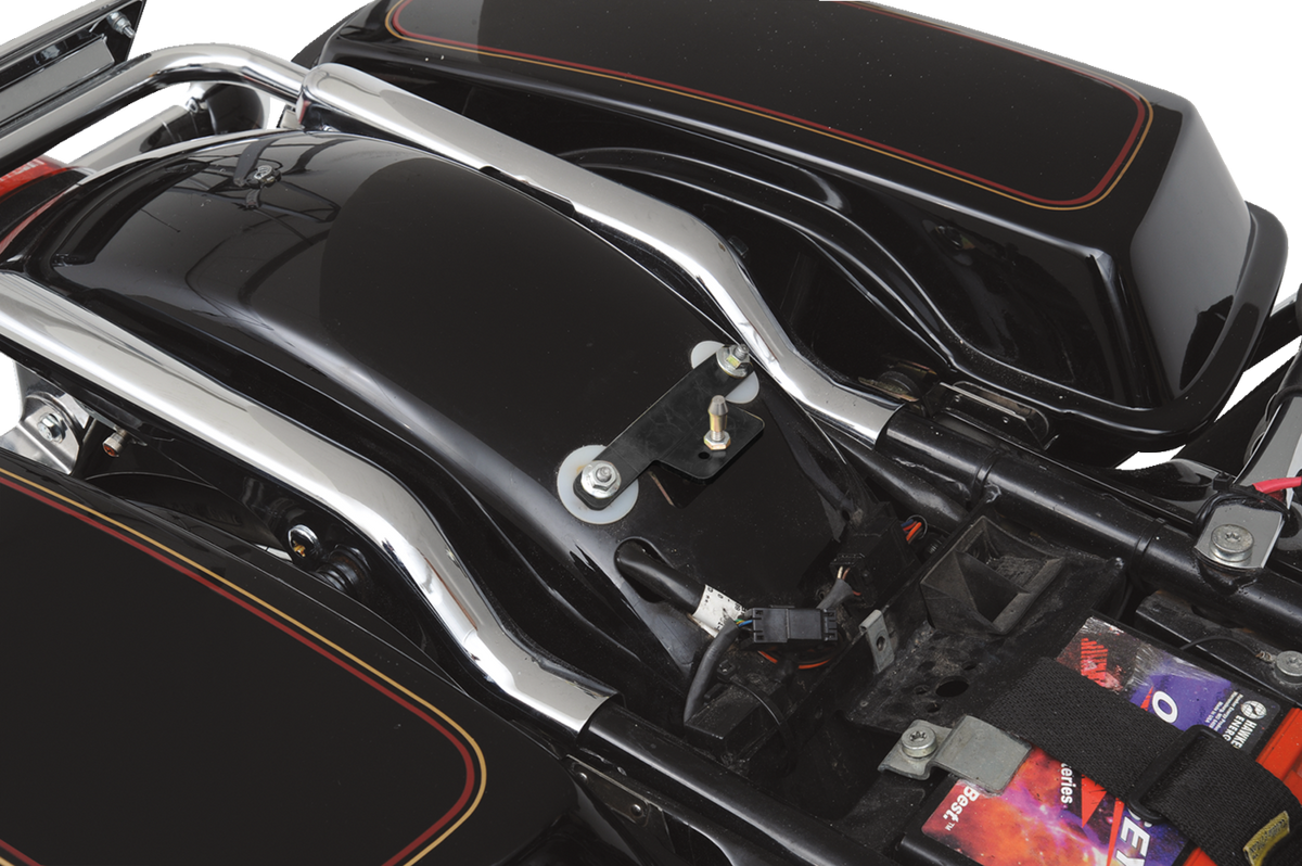 Drag Specialties Seats Backrest Compatible Solo Seat — Smooth