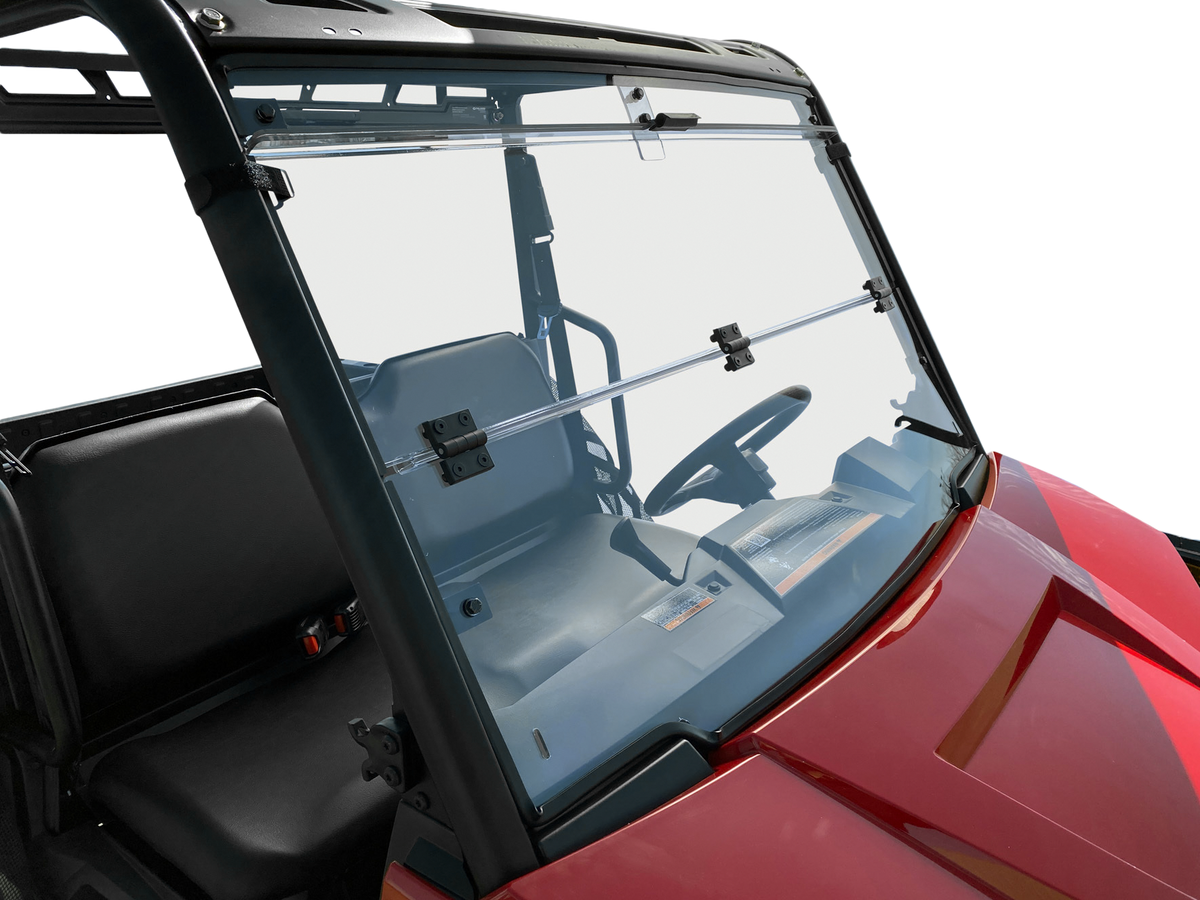 Open Trail Folding Windshield V000349-12200T for Polaris Ranger 570 / Ranger Crew 570 / Ranger EV 4x4 [Midsize]