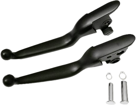 Harddrive Custom Levers for Harley-Davidson FLDE Softail Deluxe / Harley-Davidson FLFB Softail Fat Boy & More