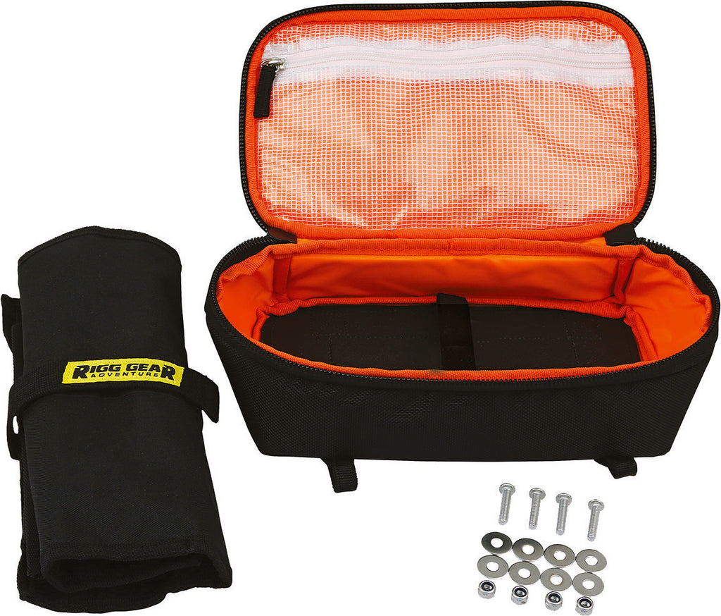 Nelson-Rigg Rear Fender Bag With Tool Roll 3L Black RG-025R