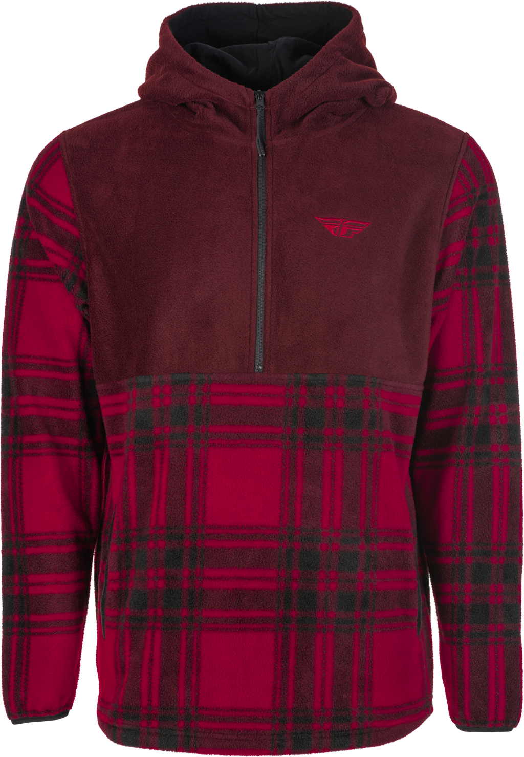 FLY Racing Half Zip Pullover Hoodie