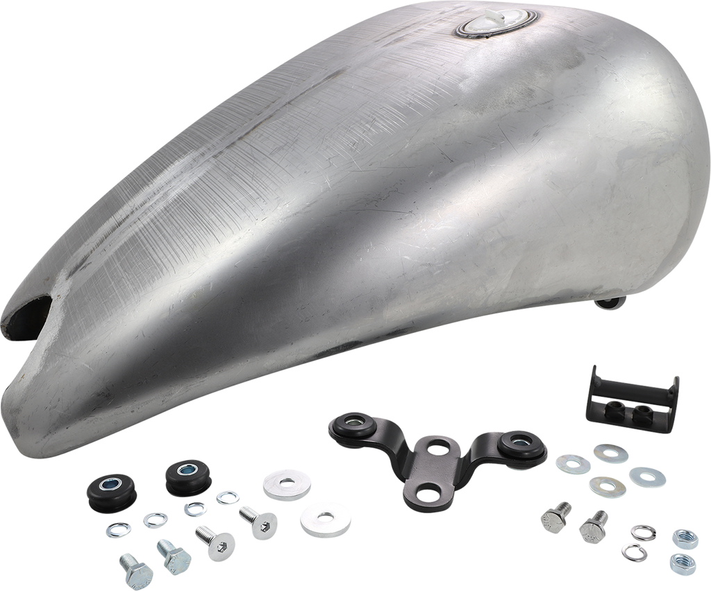 Drag Specialties One-Piece Smooth-Top Style Extended Gas Tank