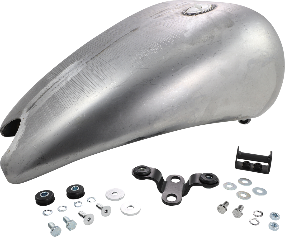 Drag Specialties One-Piece Smooth-Top Style Extended Gas Tank
