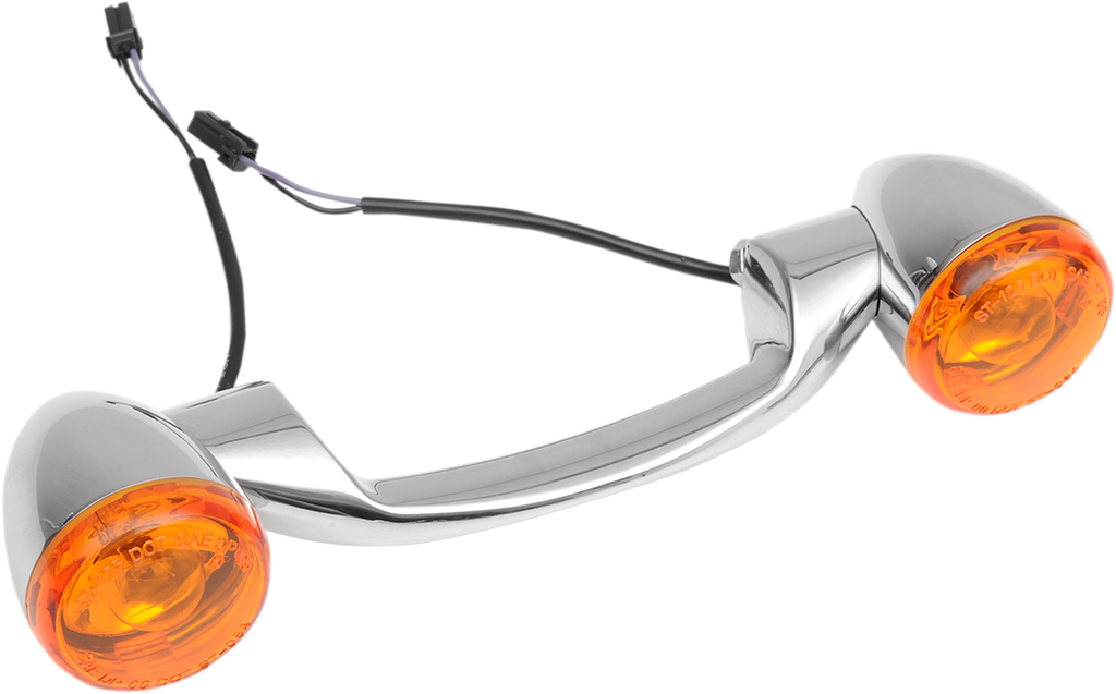 Drag Specialties Bullet-Style Rear Turn Signal Kit