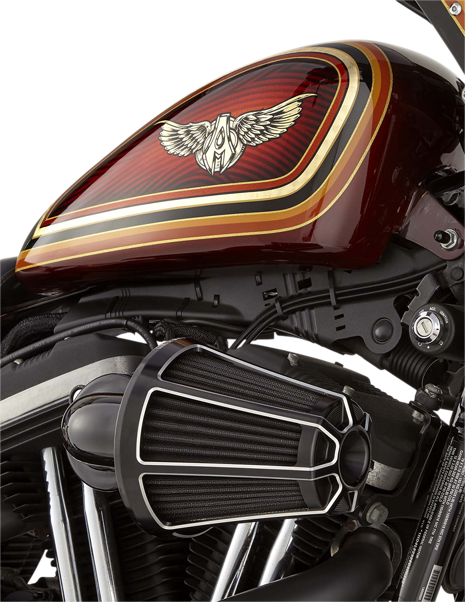 Arlen Ness Monster Sucker® Air Cleaner Kit — Beveled
