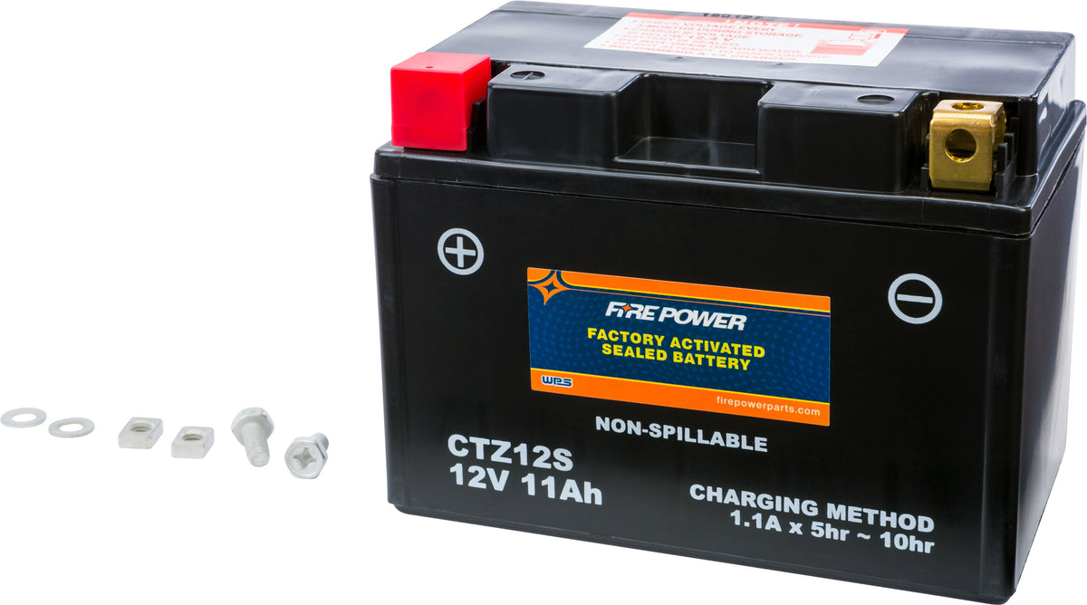 Fire Power Battery CTZ12S Sealed Factory Activated for BMW / Honda / Yamaha