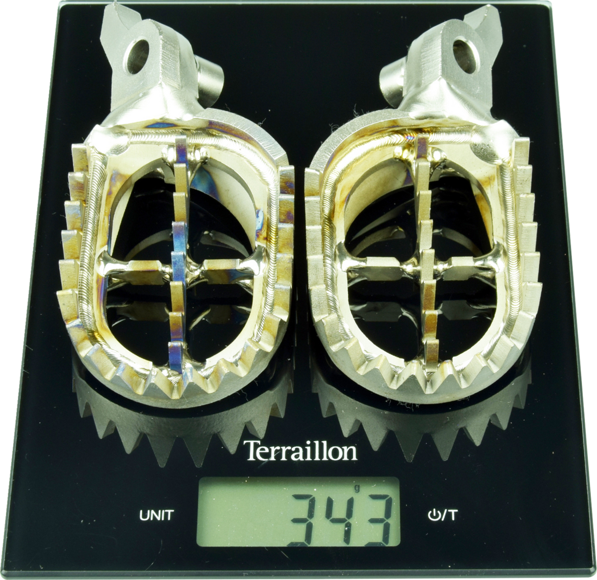 Scar Racing Gripper Titanium Foot Pegs
