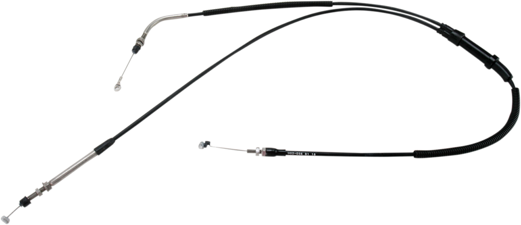 Wsm Black Vinyl Throttle Cable