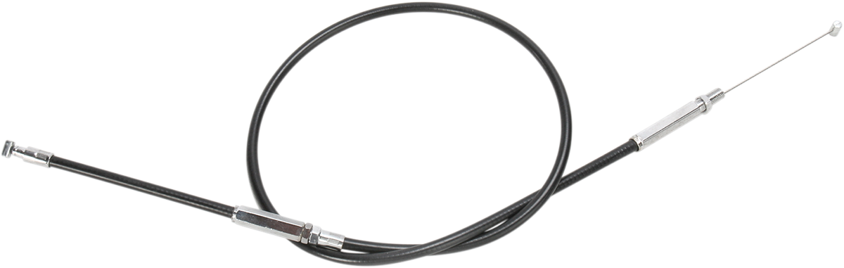 Race Shop Inc. Black Vinyl Extended Throttle Cable
