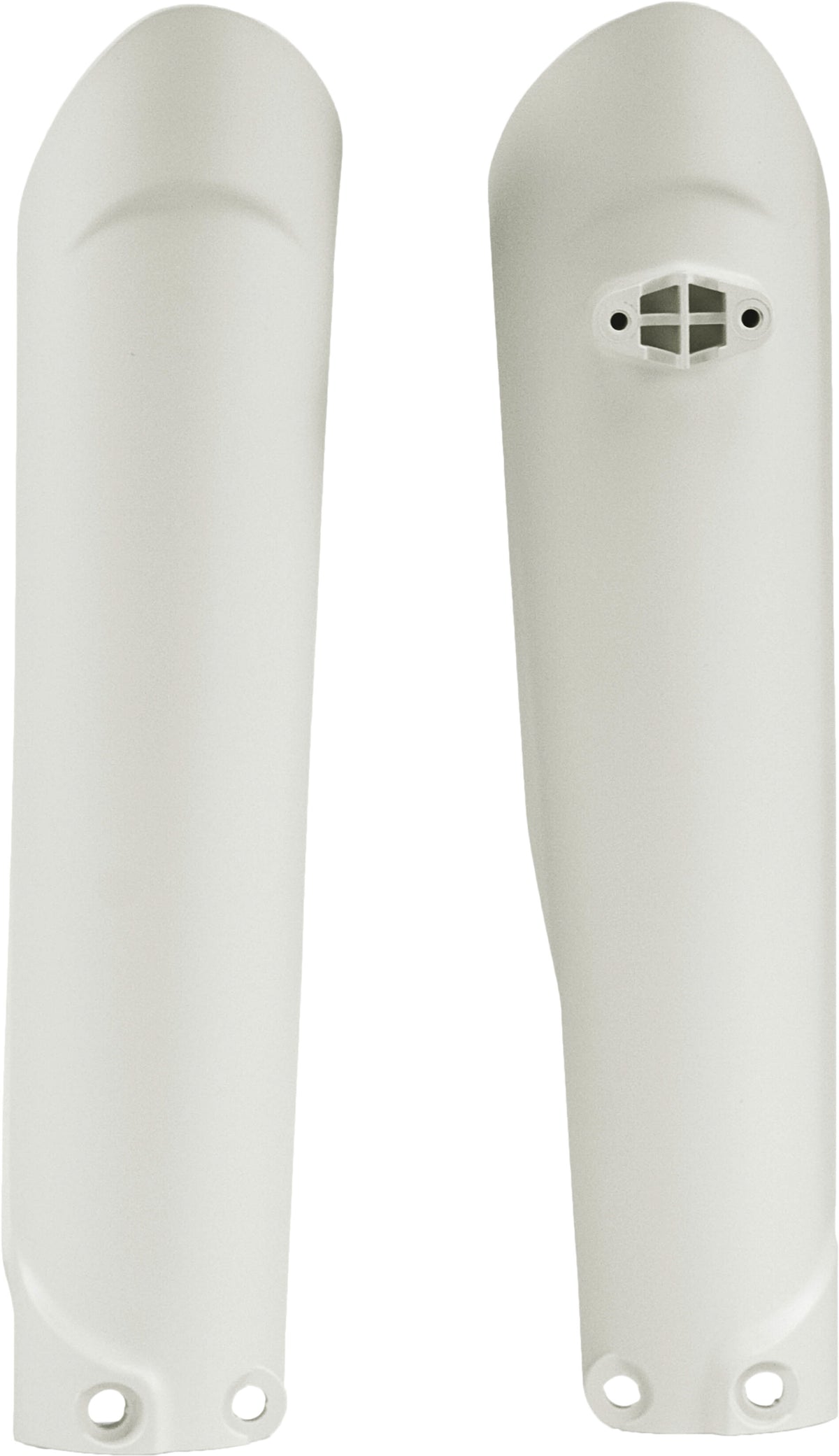 Acerbis Lower Fork Cover Set Fork Guards White 2401266811 for GasGas / KTM / Triumph
