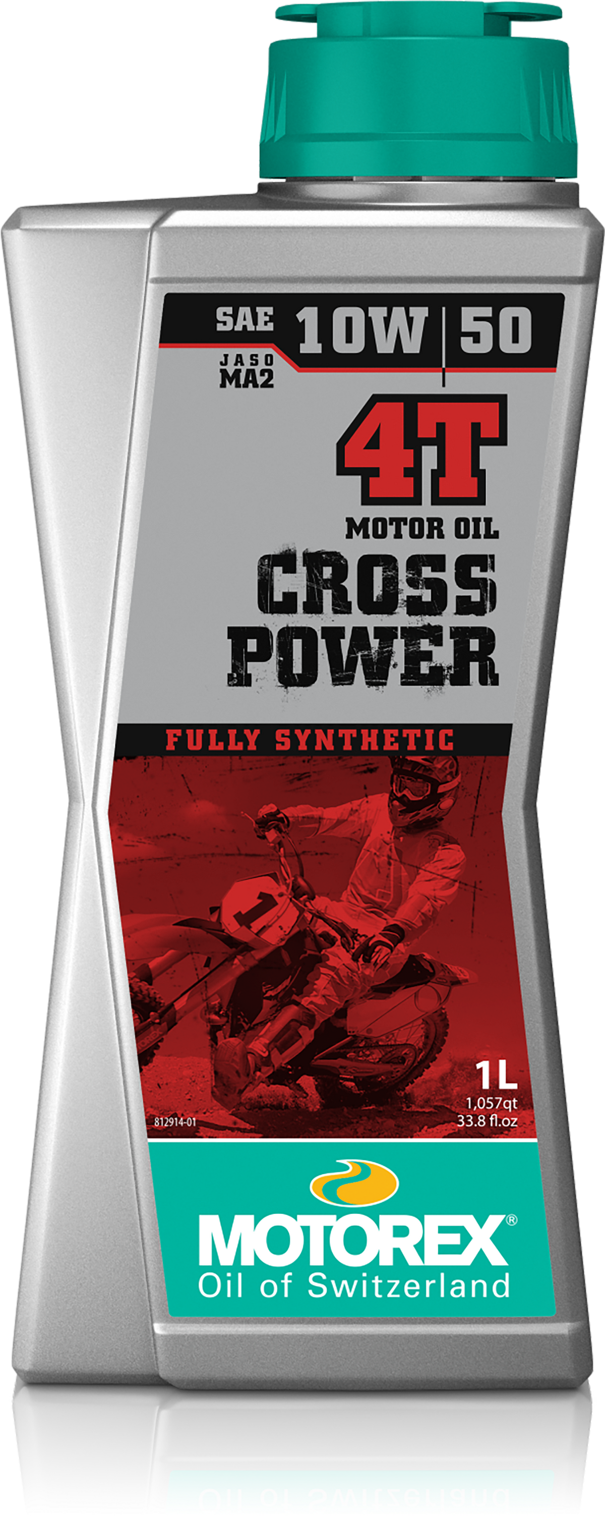 KTM / Husqvarna / GasGas 250-500 4-Stroke Oil Change Kit - Motorex Cross Power 10W-50 2L + K&N KN-652 Filter