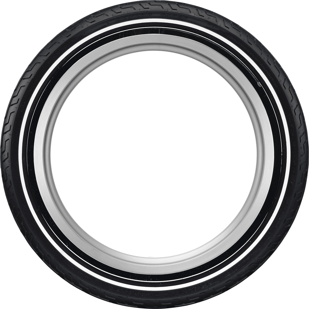 Dunlop D402 Whitewall Front Rear Tire Set MH90-21 + MU85B16 Motorcycle Tires