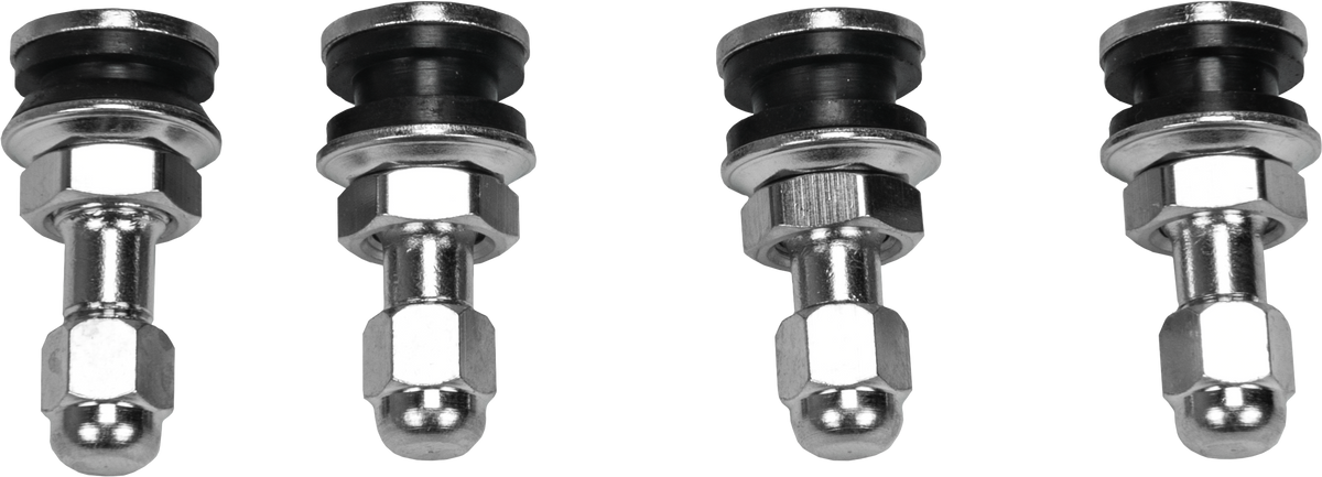 Fire Power Valve Stems Chrome 4/PK 30-445 4/PK