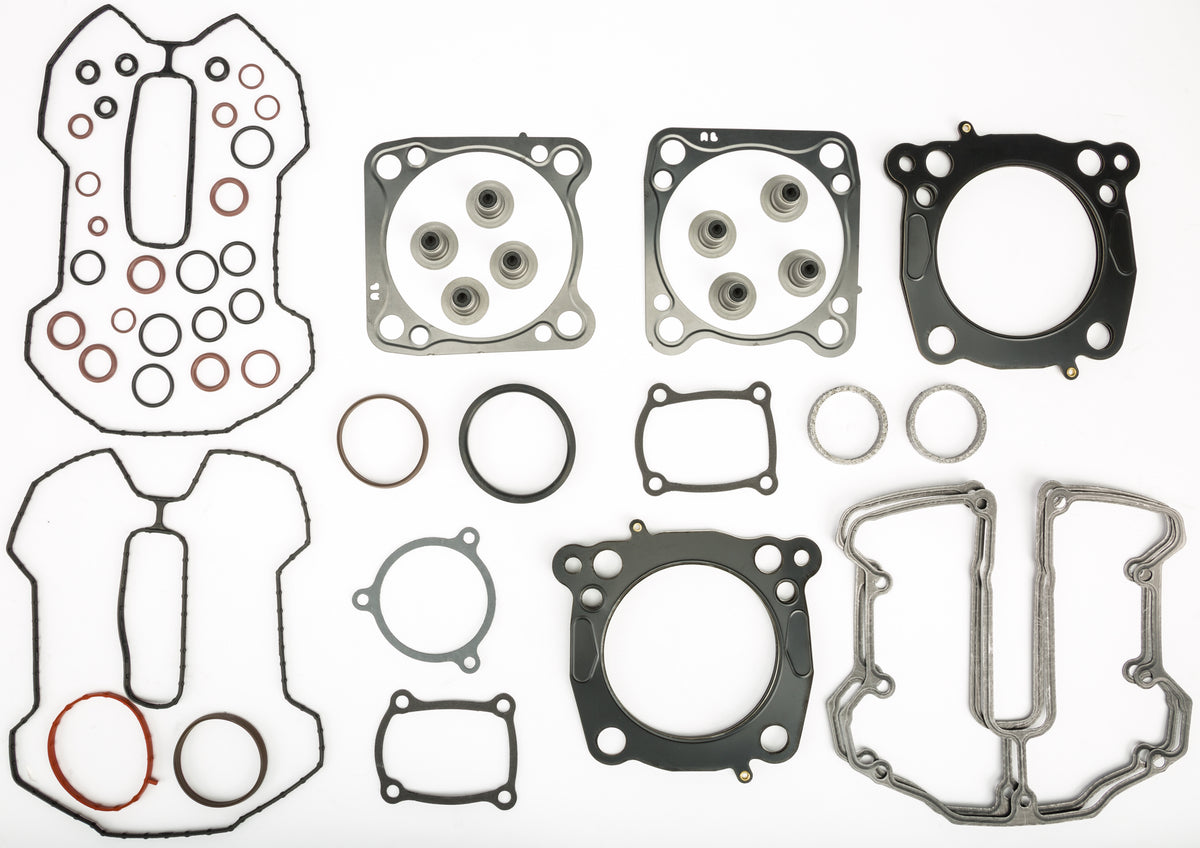 Cometic Milwaukee 8 EST Gasket Kit Top END Kit M8 4.125" 117CU .030"H/G C10220-030 for Harley-Davidson