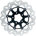 Gbrakes Rotor 11.5" Floating Wave RR Black GBDU002 for Harley-Davidson FLD Dyna Switchback / FLDE Softail Deluxe & More