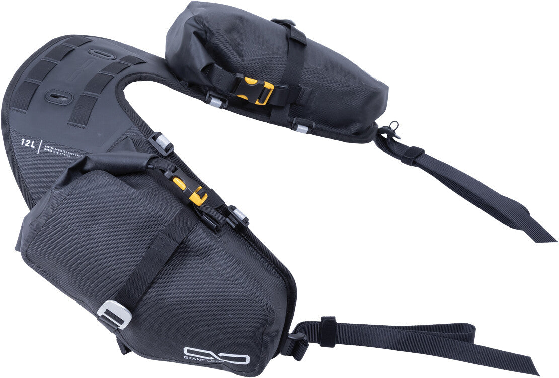 Giant Loop Mojavi Saddlebags 12L Black MSB25-RT-B