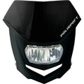 Polisport Halo Headlight LED Black/Black 8667100011