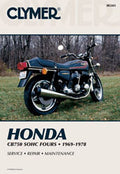 Clymer Repair Manual CB750 Sohc CM341 for Honda CB750A Automatic / CB750F Super Sport / CB750K