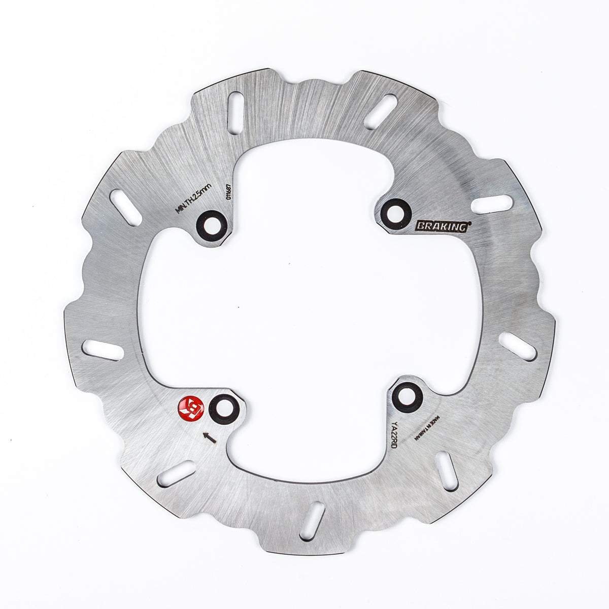 Braking Rotor Rear YA22RID for Yamaha YZ65 / YZ80 / YZ85