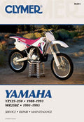 Clymer Repair Manual YZ125-250 CM391 for Yamaha YZ125 / YZ250 1988-1993