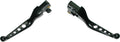 Harddrive Custom Levers 4-HOLE Lever Set Black XL 07-13 053950 for Harley-Davidson