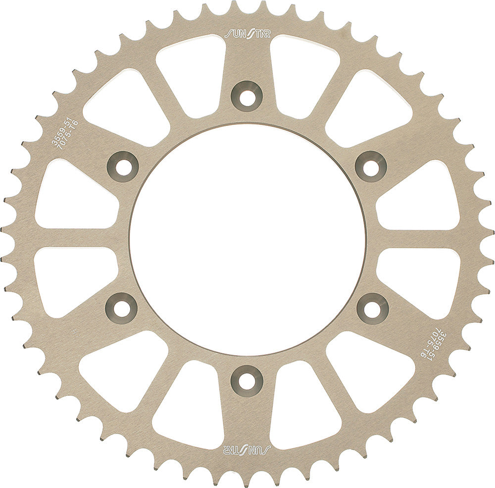 Sunstar Works Triplestar Rear Aluminum Sprocket