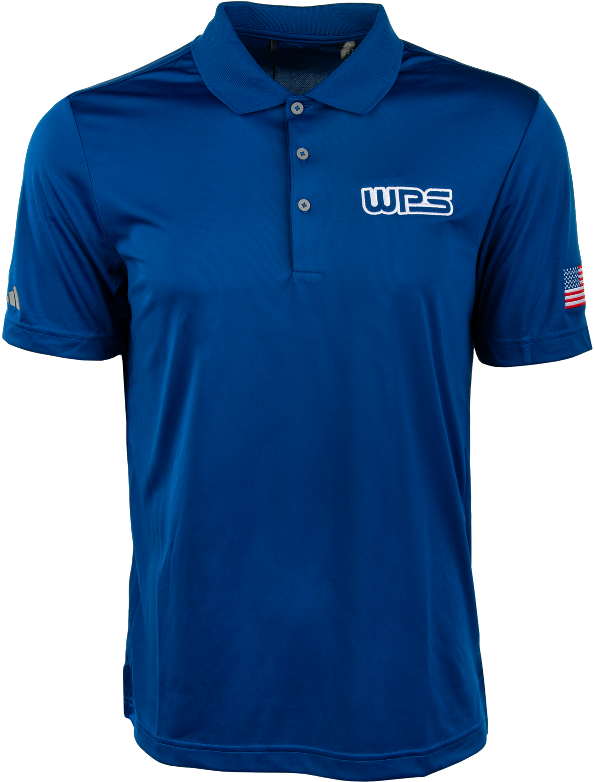 Wps AM Flag Polo Royal Blue/White SM 99-7146S