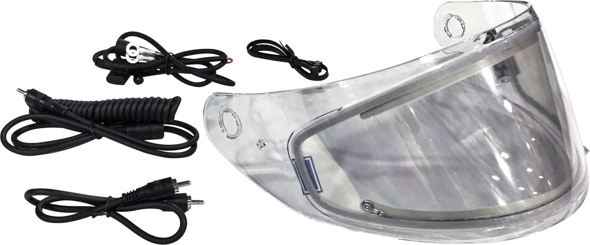 GMAX Shield Electric Lens Clear W/cord Kit FF-98 G098008